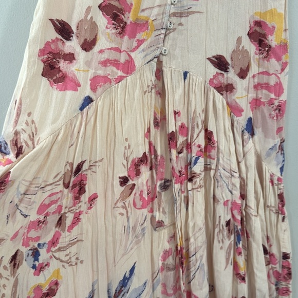 Billabong star lit star floral button down maxi skirt beachy - Picture 5 of 8